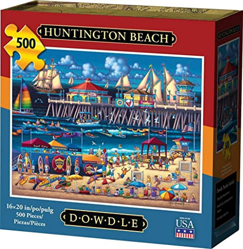 Rompecabeza - Dowdle Jigsaw Puzzle - Huntington Beach - 500 