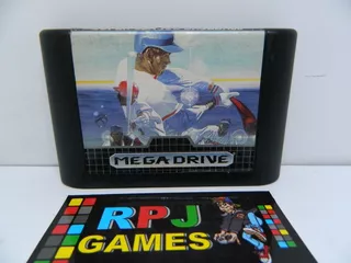 Super League Baseball Original Mega Drive - Loja Fisica Rj