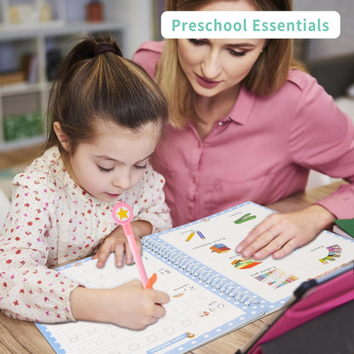 Práctica De Escritura Mano Surcos Premium Niños, Cuad...