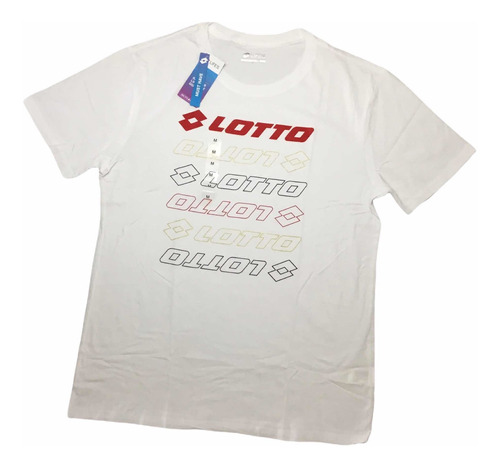 Polera Hombre Marca Lifes By Lotto 100% Algodón