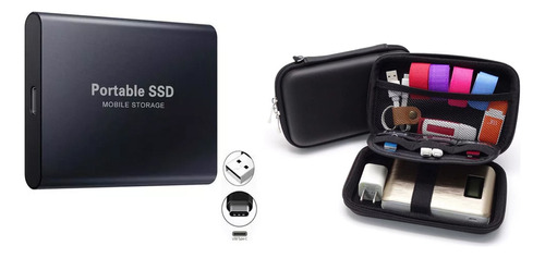 Disco Portátil Rígido Usb 3.1, Mxmdd-001, 4 Tb, Negro, 30