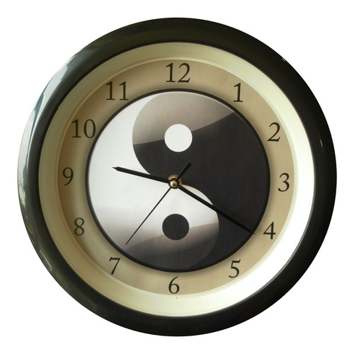 Reloj Decorativo Yin Yang