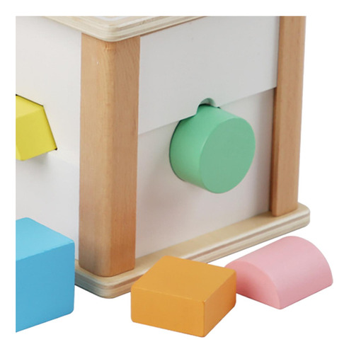 Cubo De Actividades Para Bebés, Juguete Clasificador De