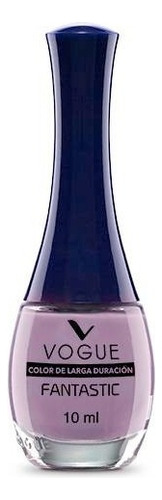 Esmalte Para Uñas Vogue Fantastic De Larga Duración 10 Ml Color Lavanda