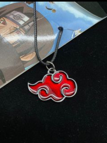 Collar Anime Nube Naruto Akatsuki. Somos Tienda Física 