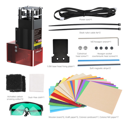 Módulo Cv-laser S1 S1 Plus Pro/ender-3 De Madera De 5 W Adec