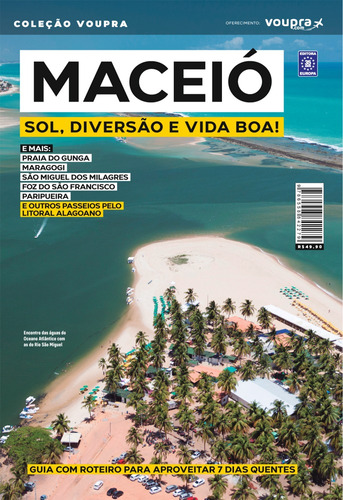 Maceió - Sol, diversão e vida boa!, de a Europa. Editora Europa Ltda., capa mole em português, 2021