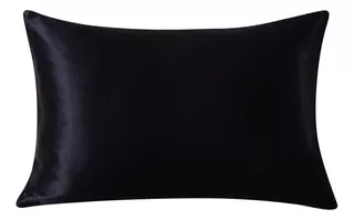 Funda De Almohada De Seda Pura 100% Y Piel, Ambos L...