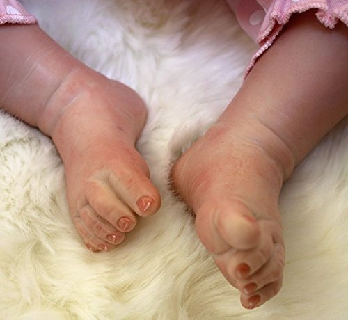 Muñeca Reborn Bebe Aspecto Real Suave Hecho A Mano 55 Cm