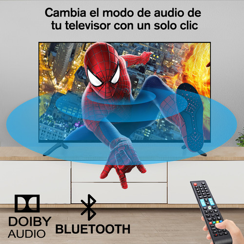 1sow® Smart Tv Pantalla 43 Pulgadas Dled Android Netflix Youtube Disney+ Hulu Negro 127/220v Full Hd Hdmi Dolby Audio 2k