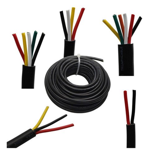 Cable De Alimentacion De Audio De Calibre 18 Y 2 Conductores