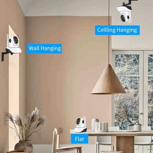 Imagen 9 de 10 de Camara De Seguridad Ip Fhd 2mp Wifi Visión Nocturna
