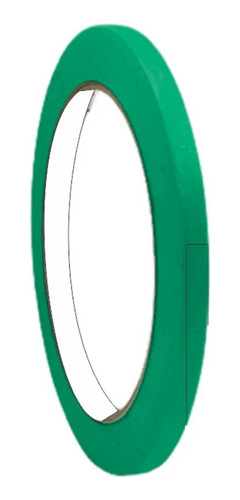 Fita Adesiva P/ Filetamento Verde- 3mm X 45m Crepe