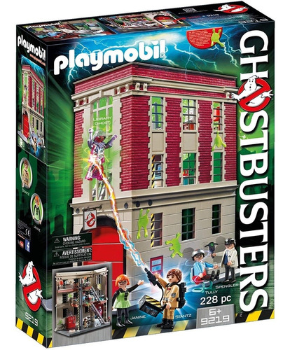 Playmobil Ghostbusters Firehouse Cazafantasmas