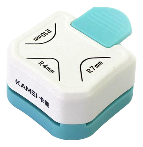 3 Em 1 Papel Canto Rounder 4/7/10mm Canto Ferramenta Para