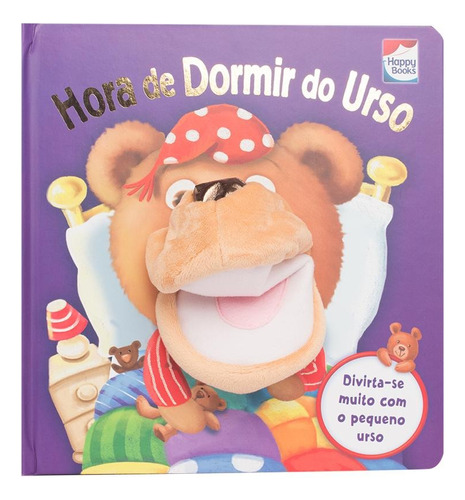 Diversão Com Fantoches:hora De Dormir Do Urso, De Igloo Books Ltd. Happy Books Editora Ltda., Capa Dura Em Português, 2018