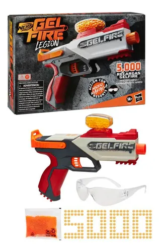 Nerf Pro Pistola Gel Fire Legion 5000 Proyectiles Original
