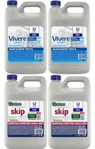Comprar 2 Bidones De Suavizante Vivere Y 2 Bidones De Jabón Skip
