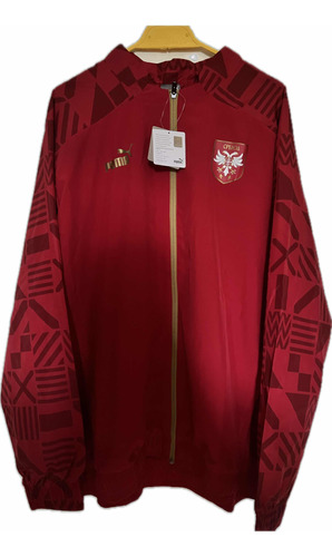 Campera Serbia Pre-match 2022 Talle Xxl