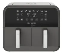 Comprar Freidora Sin Aceite Dos Canastos Aiwa De 8l Gris Oscuro