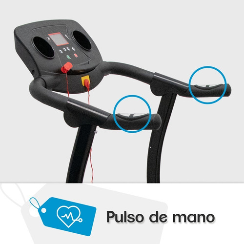 Imagen 2 de 6 de Caminadora Eléctrica Svelfik Cami-00 110v Negra Ms