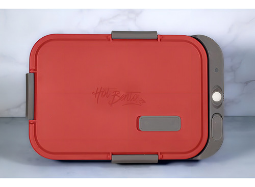 Caja De Almuerzo Caliente Bento Autocalentada Y Calentador D
