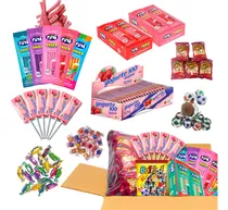 Comprar Kit Doces 50 Sacolinhas Surpresa Guloseimas Festa Infantil