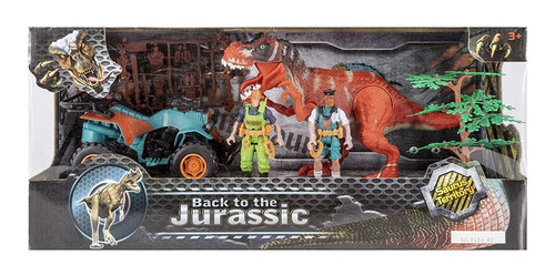 Set De Rescate Dinosaurios Jurassic Jeep Ref. F124-82