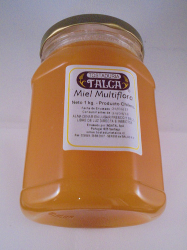 Miel Multiflora Premium Pack 5kg $2.150/250gr Garantía