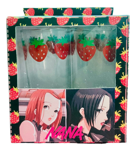 Set De Vasos Fresas Del Anime Nana