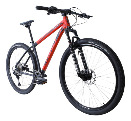 Bicicleta Aro 29 Deore 12v 1x12 11/50 Rino Up F. Hidraulico Cor Vermelho Tamanho Do Quadro 21