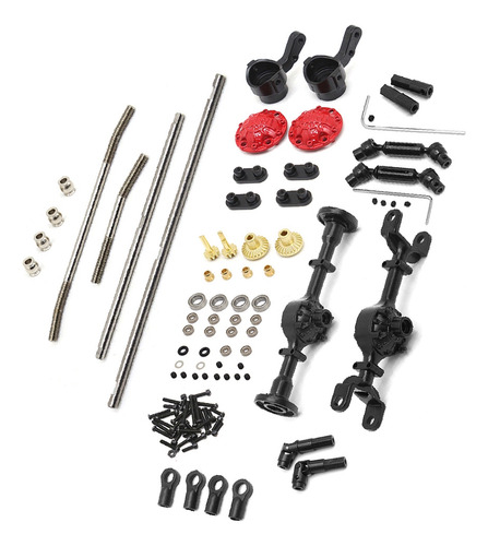 Kit De Ejes De Rueda Rc Crawler, Para Coche Wpl W170 Rc Con