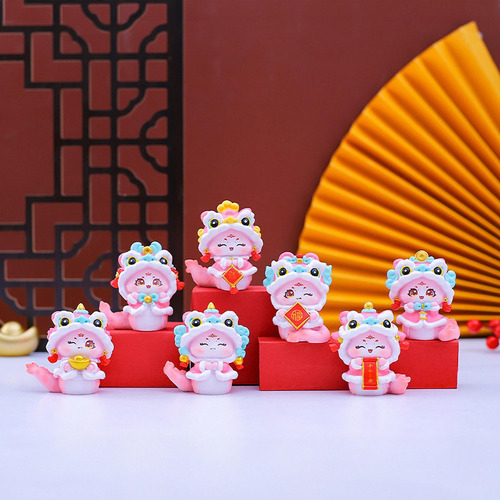 6x Figuritas De Serpientes En Miniatura, Estatuas De Rosa