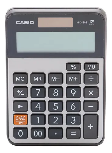 Calculadora casio mx120b sale