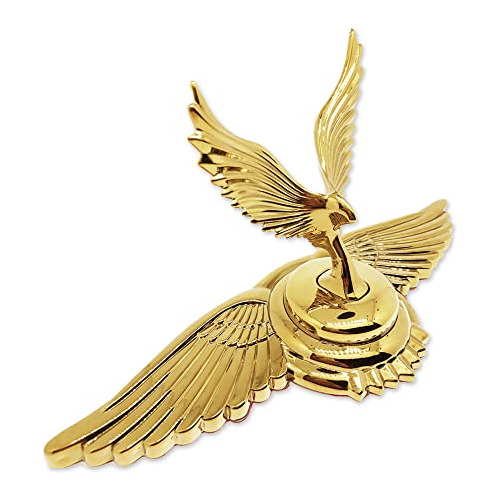 Pegatinas Metálicas Con Logotipo Dorado De Flying Eagle Para