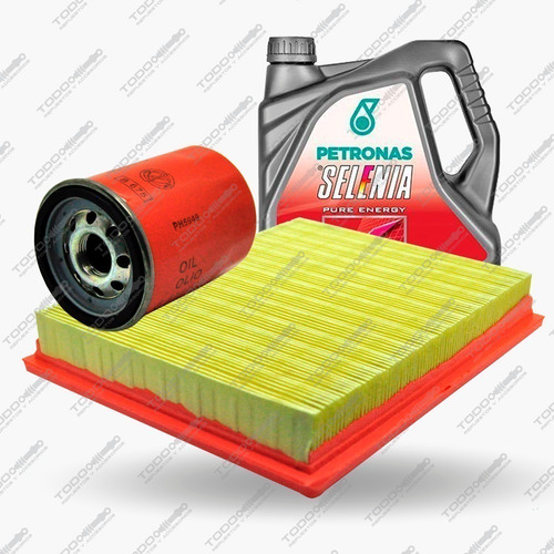 Kit 2 Filtros + Aceite Selenia Fiat Uno 1.4 Original