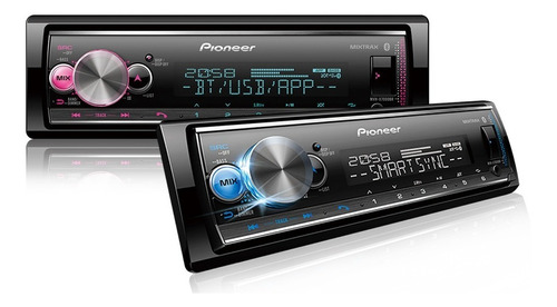 Pioneer Mp3 Player Mvh-x7000br Bluetooth Usb Mixtrax X700