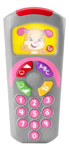 Fisher Price Ríe Y Aprende Control Remoto De Hermanita Color
