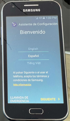 Celular Samsung J1 Bloqueado Para Verizon En Perfecto Estado