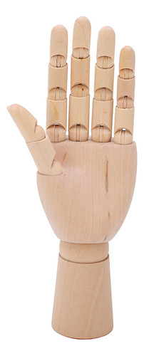 Modelo De Mano Izquierda De Madera Para Pintura Y Escultura