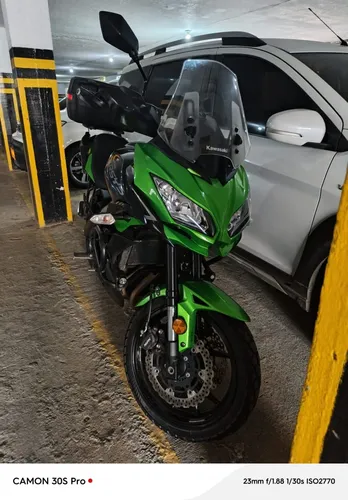 Kawasaki Versys 650 Abs, Modelo 2021, 26.500 Kms, Color Verd