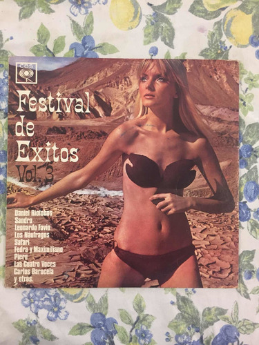 Disco Vinilo Cbs Festival De Exitos Vol 3 Lp Sandro Favio