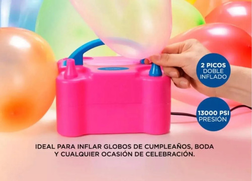 Maquina Para Inflar Globos Arco Inflador Globos 600w
