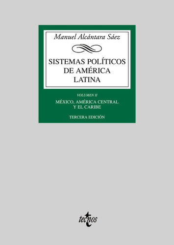 Sistemas Polãâticos De Amãâ©rica Latina, De Alcántara Sáez, Manuel. Editorial Tecnos, Tapa Blanda En Español