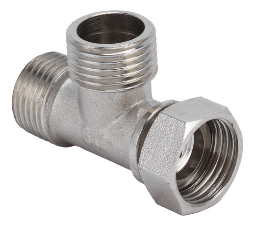 Conector En T G1/2 De Acero Inoxidable Con Rosca Macho/hembr