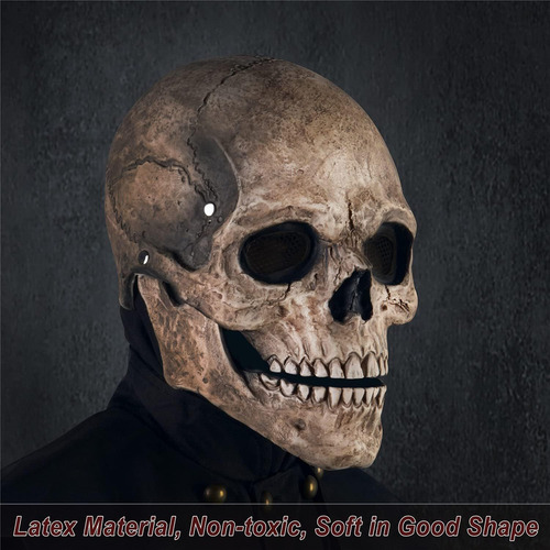 General Espeluznante Máscara De Calavera De Cabeza Completa