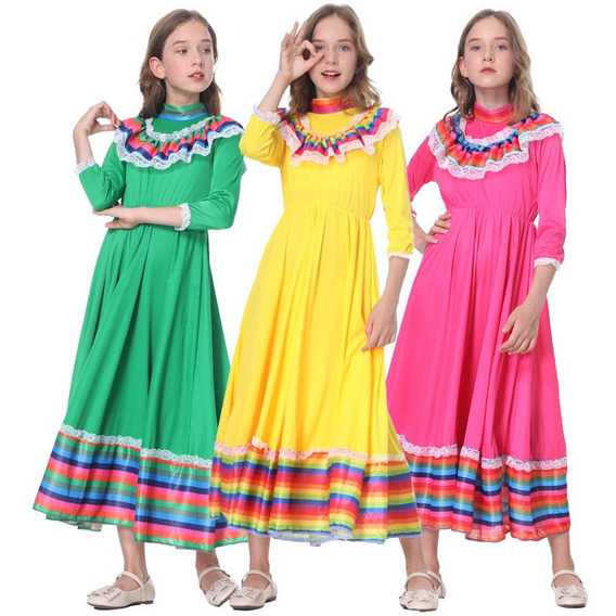 Vestidos Mexicanos Para Niñas | MercadoLibre 📦 Vestidos Mexicanos Para Niñas | MercadoLibre 📦