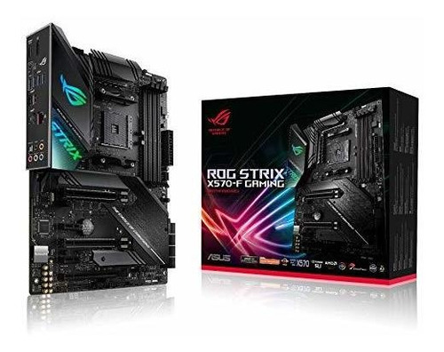 Placa Base Rog Strix X570-f Gaming Atx Con Pcie *****, Ilumi