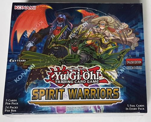 Yugioh! Yu-gi-oh! Spirit Warriors Caja Nueva Y Sellada !!!