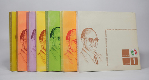 Ideario Luis Echeverría 7 Libros Pri 1970 Ee3